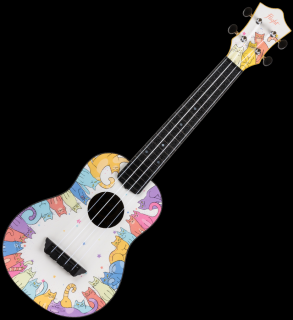 Koncertní ukulele FLIGHT TUC KITTY (ABS tělo Kitty koncertní ukulele s pouzdrem)