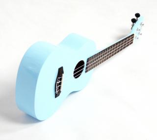 Koncertní ukulele KOKI´O U-LLI-BL-C Modré (Bílé linden (Lípa) koncertní ukulele s povlakem)