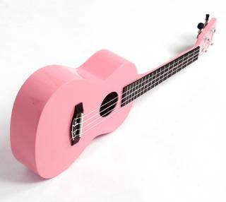 Koncertní ukulele KOKI´O U-LLI-PK-C Růžové (Růžové linden (Lípa) koncertní ukulele s povlakem)
