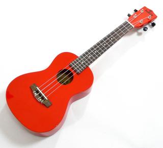 Koncertní ukulele KOKI´O U-LLI-RD-C Červené (Červené linden (Lípa) koncertní ukulele s povlakem)