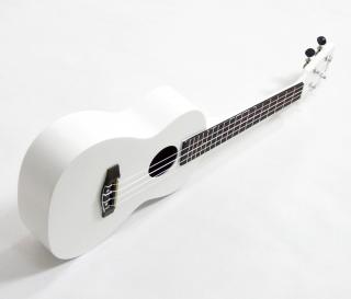 Koncertní ukulele KOKI´O U-LLI-WH-C Bílé (Bílé linden (Lípa) koncertní ukulele s povlakem)