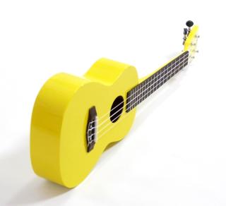 Koncertní ukulele KOKI´O U-LLI-YL-C Žluté (Žluté linden (Lípa) koncertní ukulele s povlakem)