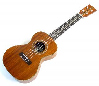Koncertní ukulele OHANA CK-28 Nunes mahagon (Celomasivní mahagonové koncertní ukulele - replika Nunes)