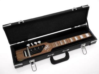 Kufr na solid RISA ukulele (Černý kufr na soprano, koncertní i tenor klacek ukulele)