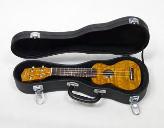 Kufr na sopranissimo ukulele OHANA UCH-17 (Černý pevní kufr na sopranissimo ukulele)