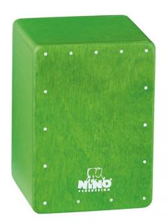 Mini cajon MEINL NINO955GR zelený (Malý dřevený cajon)