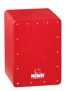 Mini cajon MEINL NINO955R Červený (Malý dřevený cajon)