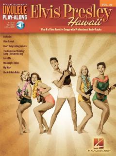 Play Along with Elvis Presley Hawaii (Noty, texty a akordy - 8 pisníček)