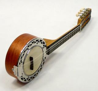 Portugalské banjolele APC BJPT100 Banjolím (Ručně vyrobené banjolele nebo banjolim)