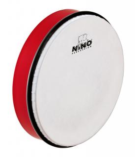 Ruční buben MEINL NINO 10" NINO5R Červený (ABS 10" ruční perkuse)