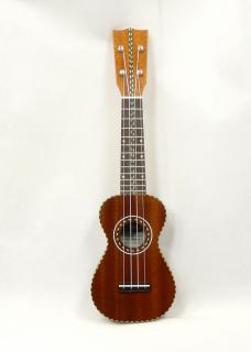 Sopranino ukulele OHANA PEQUENO Mahagon (Celomasivní Nunes replika sopranino)