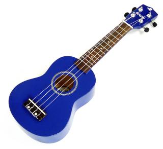 Soprano ukulele Octopus UK201-DB Tmavé modré (Tmavé modré soprano ukulele s povlakem)