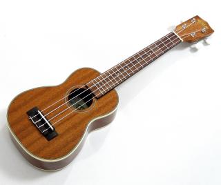 Sopránové "Dlouhý krk" ukulele Kala KA-S-LNG Mahagon (Soprano ukulele s konzertní menzurou)