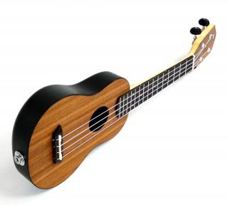Sopránové elektroakustické ukulele Mahilele ML2-ACA-E Akacie (ABS tělo soprano ukulele s pouzdrem)