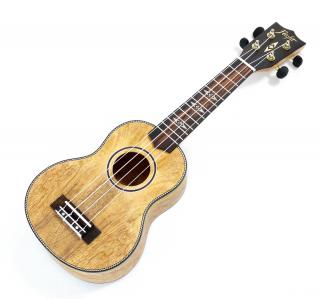Sopránové mango ukulele FLIGHT DUS 450 MAN/MAN (Mongo překližka - hezké soprano ukulele s futrálem)