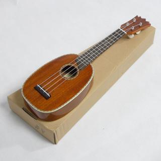 Sopránové "Pineapple" ukulele Mahimahi MP-87G (Zdobení, celomasivní pineapple sopramo)
