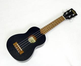 Sopránové ukulele KALA KA 15S BLK Černé (Černé, mahagonové soprano s pouzdrem)