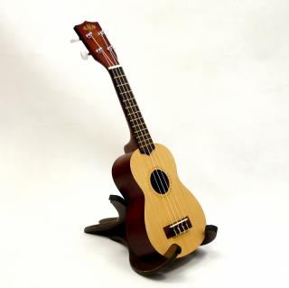 Sopránové ukulele KALA KA-15S S  (Smrkový masiv a mahagonové soprano ukulele s futralem)