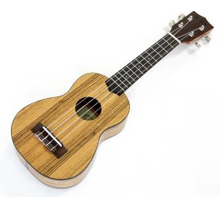 Sopránové ukulele KALA KA PWS  (Soprano ukulele s pouzdrem - Tichomořský ořech)