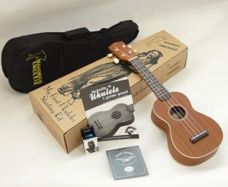 Sopránové ukulele kit MAHIMAHI KIT-S Mahagon (Polomasivní mahagonové soprano ukulele kit)