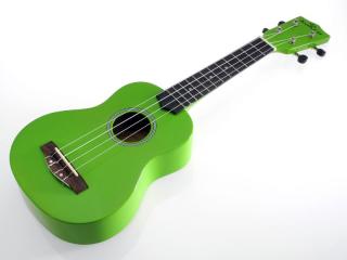 Sopránové ukulele KOKI´O U-LLI-GN Linden (Zelené linden (Lípa) soprano ukulele s povlakem)