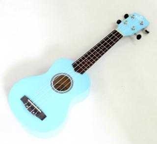 Sopránové ukulele Koki´o U-LLI-LB Modré (Modré lípová překližká soprano s povlakem)