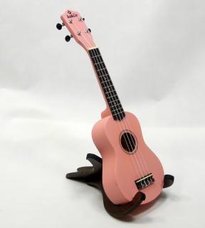 Sopránové ukulele Koki´o U-LLI-PK Růžové (Růžové lípová překižká soprano s povlakem)