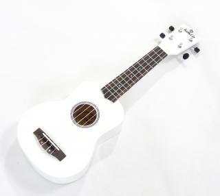 Sopránové ukulele Koki´o U-LLI-WH Bílé (Bílé lípová překližká soprano s povlakem)