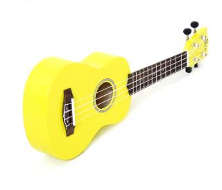 Sopránové ukulele Koki´o U-LLI-YL Linden (Žluté lípová překližká soprano s povlakem)