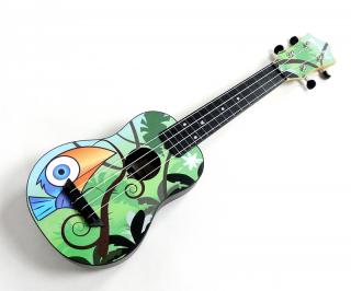Sopránové ukulele Mahilele ML3-001 - Bluebird (ABS tělo soprano ukulele s pouzdrem)