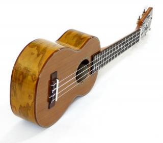 Sopránové ukulele Mahimahi MS-35W Vrba (Cedrový masiv a vrbové dřevo soprano ukulele)