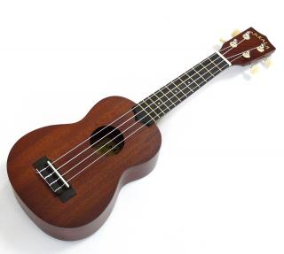 Sopránové ukulele Makala MK S Mahagon (Mahagonová překližka soprano s pouzdrem)