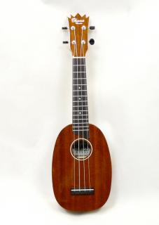 Sopránové ukulele OHANA PK-25G Mahagon (Celomasivní pineapple sopráno)