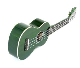 Sopránové ukulele OHANA SK-15GN Zelený lesk (Tmavě zelené, lesklé soprano ukulele)