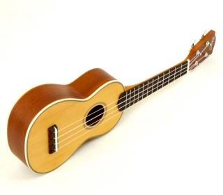 Sopránové ukulele OHANA SK-22 (Satinové ukulele z smrkového masivu a mahagonu.)