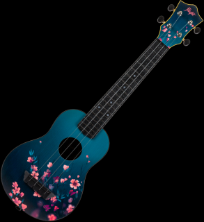 Sopránové ukulele s dlouhým krkem FLIGHT TUSL 32 Sakura (ABS tělo soprano ukulele s koncertní menzurou)