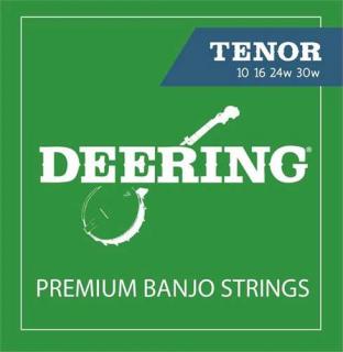 Struny na 4. strunní tenor banjo DEERING ST-T (Premiová sada strun -tenor 10, 16, 24w, 30w)