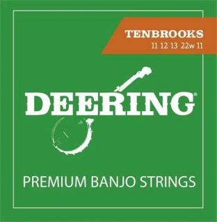 Struny na 5. strunní banjo DEERING ST-B Tenbrooks (Premiová sada strun 11, 12, 13, 23w, 11)