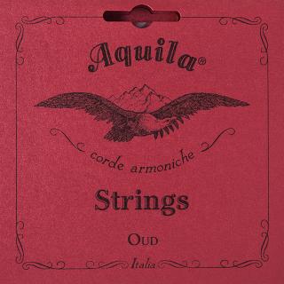 Struny na arabský Oud AQUILA 13O Red series (Oud reds cc, gg, dd, AA, FF, C)