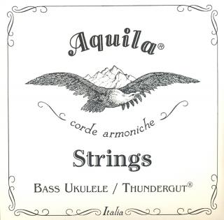 Struny na basové ukulele Aquila 68U EADG (Aquila Thundergut struny EADG ladění)