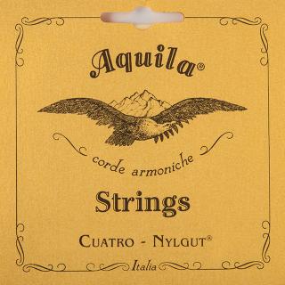Struny na cuatro Aquila nylgut 4CH BF#DA (Sada strun na Venezuaské cautro B, F#, D, A)