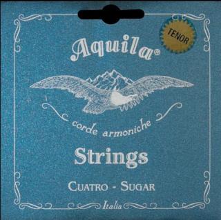 Struny na Tenor Cuatro 24CH F# C# A E  (Aquila Sugar cuatro string set F# C# A E )