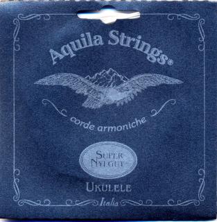 Struny na tenor ukulele Aquila 107U GCEA – Hluboké G (Super Nylgut sada strun - GCEA – Low G)
