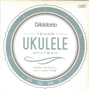 Struny na  tenor ukulele D´ADDARIO EJ88T Nyltech (Sada strun na tenor Ukulele, C ladění)