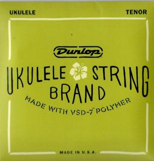 Struny na tenor ukulele DUNLOP DUQ 303 (Sada VSD-7 polymer tenor struny - GCEA)