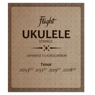 Struny na tenor ukulele Flight FUST-100 (Flouocarbon japonské struny - bezbarevné)