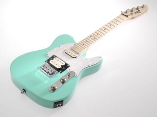 Tenor "Fender" elektro ukulele RISA UKETE432SG Surf Green (Fender styl elektro ukulele: Made in Europe)