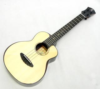 Tenor ukulele aNueNue UT200 Moonbird (Celomasivní smrk a Indický palisandr tenor s kufrem)