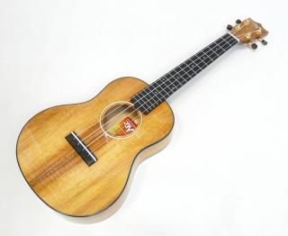Tenor ukulele RISA UKA-KOA-DXT Celomasivni koa (Ruční výroba s zaoblovaným hmatníkem)