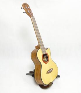 Tenor ukulele VTAB CS-T50R Smrk a acacia (Smrkový masiv a akacia tenor ukulele s pouzdrem)